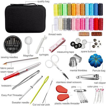 ELEPHANTBOAT Sewing Machine Accessories,Multipurpose Tailoring Sewing Kit,Sewing Kit Sewing Kit