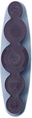 JEFFY Button Maker Tool for Covering Button Multi-Size Measurement Tool Sewing Kit