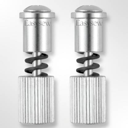 jsc 2 Piece Spring Foot Clamp Sewing Machine Needle Presser Foot Quick Change Screws Sewing Kit