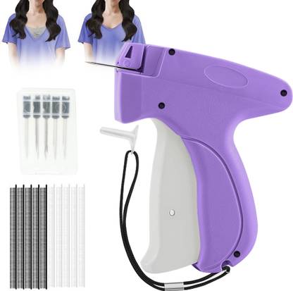 Zibuyu Quick Clothing Fixer, Mini Tag Gun, Clothing Stitch Gun Quick Clothing Fixer Sewing Kit
