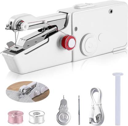 DIGSMORDEN Mini Stitching Hand Sewing Machine Stapler Style Silai Machine Stapler Sewing Machine