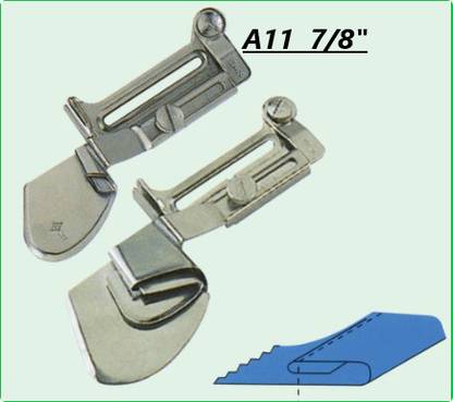 Unik A11 S7SL BOTTOM FOLDER FOR SEWING MACHINE 7/8 INCH Sewing Kit