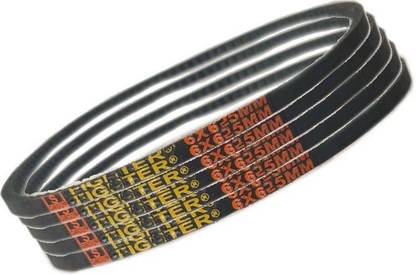 ALIANA Motor Belt 6x650 MM, For Sewing Machines Universal Size For All brand Rubber Timing Sewing Belt