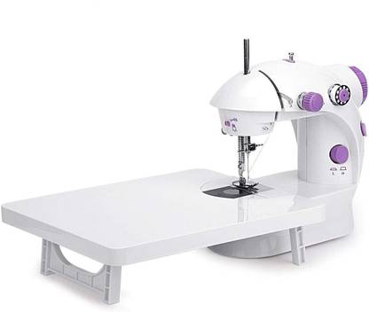 GETHOME Portable 4 in 1 with Extension Table And Sewing Kit, Adapter and foot Pedal Electric Sewing Machine