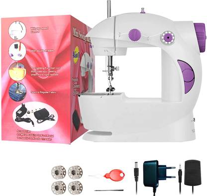 CATIVE Portable Mini Sewing Machine for Home Tailoring Stitching use, Mini Sewing Machines for Home, Hand Tailor Machine for Stitching, Silai Machine Mini Manual Sewing Machine