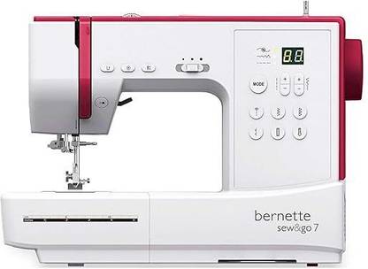 Bernette sew&go 7 Computerized with LCD Screen 160 Stitch Functions Electric Sewing Machine