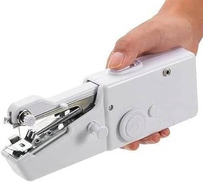 Furkin Portable mini sewing machine hand non electric stitching small stitch home silai Stapler Sewing Machine