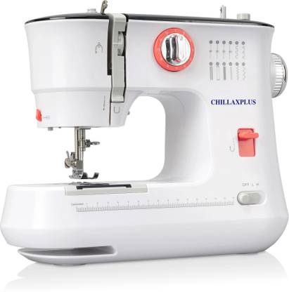 CHILLAXPLUS Sewing Machine for Home Tailoring with Pico Presser Foot Electric Sewing Machine