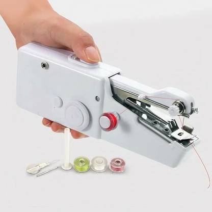 Buyerzone Mini Stapler-Style Handheld Sewing Machine – Ideal for Travel & Emergency Fixes Electric Sewing Machine