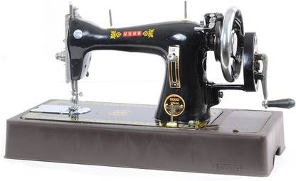 USHA Umang With A Manual Sewing Machine