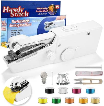 Telebuy Portable Silai Handy Stitch Handheld for Home, Hand Machine Stapler Stapler Sewing Machine