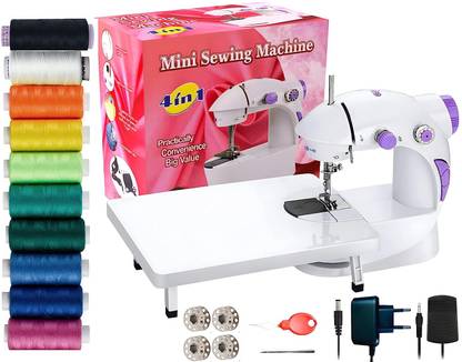 UNFLUIR Mini Sewing Machine For Home Tailoring Use | Mini Silai Machine | Mini Stitching Electric Sewing Machine