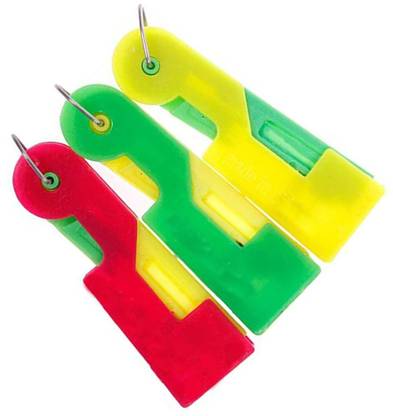 Aradent 3 Pieces Automatic Needle Threader Elderly Use Device Sewing Tool Sewing Needle Plate