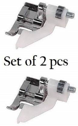 ZENITH 2 Pieces Blind Hem Foot Snap-On Foot for All Automatic Sewing Machines foot with Low Shank