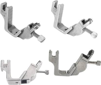 Best Quality S537 1/8, 3/8, 1/16 & 5/16 Elastic Shrining Presser Foot with High Shank