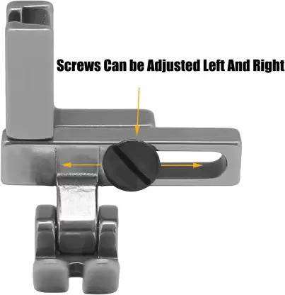 ONUS Sewing Machine Presser Foot T3 Adjustable Cording, Regular, Zipper Presser Foot T3 Presser Foot 3 In 1 Adjustable Left Right Universal Small Metal Presser Foot with High Shank