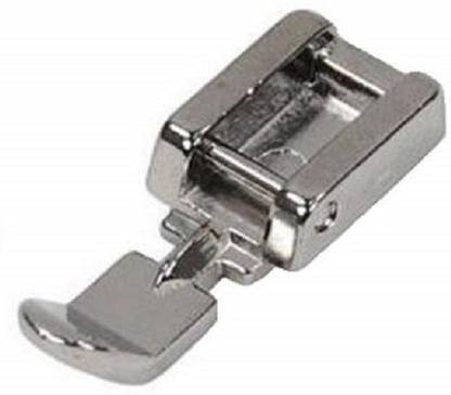 ZENITH Steel Narrow Zipper foot stitch for All Automatic Sewing Machines Narrow Zipper foot with Low Shank