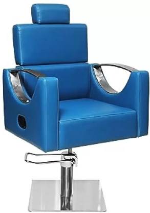 RNinteriors Blue D Handle Salon Chair Styling Chair