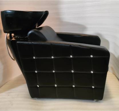 Choudhary Enterprise Parlour Salon/Barber/Cutting/Makeup Chair with Push Back Back(Red) Massage Chair Shampoo Chair