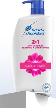 Head and Shoulders Smooth and Silky Anti Dandruff Shampoo and conditioner
