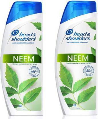 HEAD & SHOULDERS एंटी डैंड्रफ नीम शैम्पू 2 का पैक (340*2)