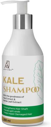 Just Awe Kale Shampoo Damage Repair Strengthen the Hair Shaft and Mend Split Ends