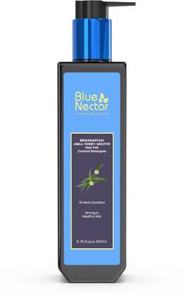 Blue Nectar Hair Fall Control and Healthy Scalp Hair Cleanser Shampoo for dry dull