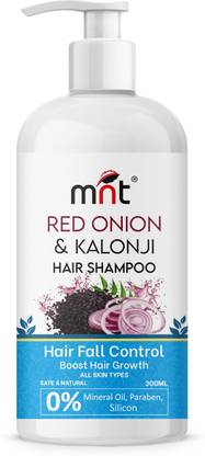 MNT Red Onion & Kalonji Hair Shampoo for Hair Fall Control & Hair Growth