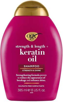 ogx Strength & Length + Keratin Oil Fortifying Anti-Frizz Shampoo