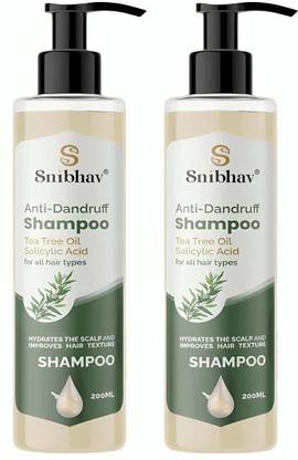 Snibhav Scalp care Dandruff Removal Shampoo with Salicylic Acid, Tea Tree,Eucalyptus Oil