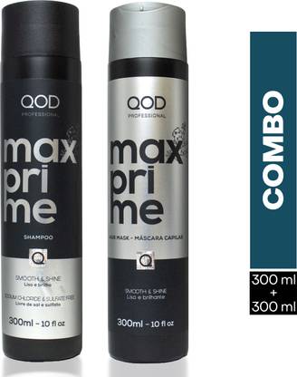 QOD Max Prime Combo - Hair Shampoo & Hair Mask