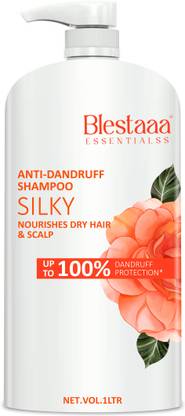 blestaaa essentialss Smooth & Silky Anti Dandruff Scelp Shampoo for Softer and A Smoother Hair