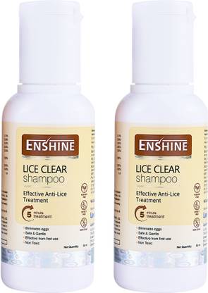 Enshine Lice-Clear Shampoo | Removes Lice and Nits | Safe for Kids and Adults