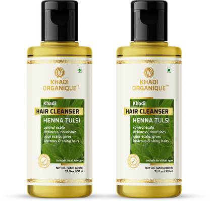 khadi ORGANIQUE Shampoo/hair cleanser Henna and Tulsi