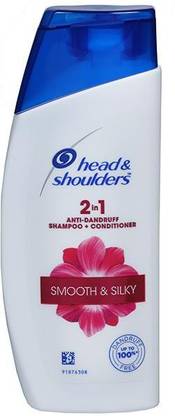 HEAD & SHOULDERS 2 1N 1 SMOOTH & SILKY SHAMPOO + CONDITIONER