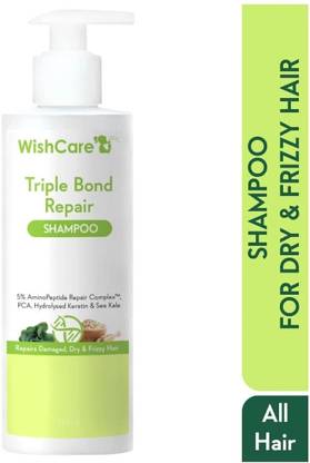 WishCare Triple Bond Repair Shampoo - 5% AminoPeptide Complex & PCA