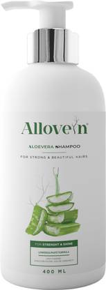 allovein Aloevera Shampoo 400ml – Nourishing & Hydrating Hair with Aloevera Extract