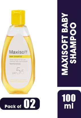 Maxisoft Baby Shampoo - 100 ml Pack of 2