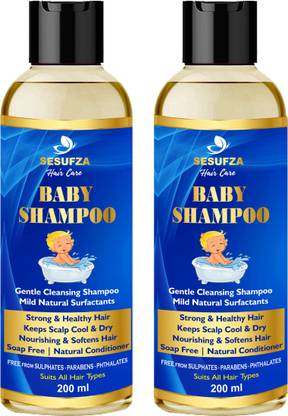 SESUFZA Baby (Children) Shampoo Tear Free Gentle Cleansing Shampoo For Born Babies & Kid