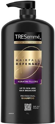 TRESemme Hairfall Defence Shampoo, With Keratin, Controls Hair fall