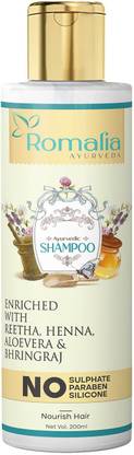 Romalia Ayurvedic Hair Fall, Dandruff & Scalp Acne Shampoo