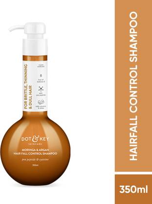 Dot & Key Moringa Argan Oil Hairfall Control Shampoo, Keratin for Dry Hair, Sulphate Free