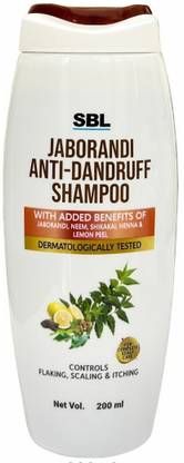 SBL JABORANDI ANTI DANDRUFF SHAMPOO