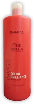 Wella Professionals Invigo Color Brilliance with Lime Caviar Color Protection Shampoo