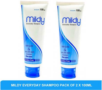 Mildy Everyday Shampoo - pack of 2 x 100ml
