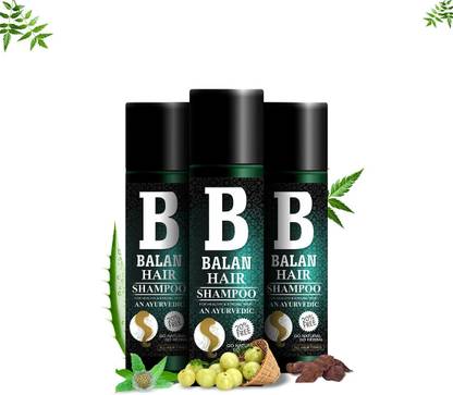 balan Ayurvedic Hair Shampoo with the Goodness of Aloe Vera | pack of 3