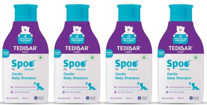 Spoo Baby shampoo 200ml x Pack of 4