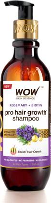 WOW SKIN SCIENCE Rosemary & Biotin Hair Growth Shampoo | Fights Fall | Grows New|