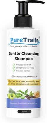 PURETRAILS Gentle Cleansing Shampoo, - Anti-Dandruff, Anti Hair fall,