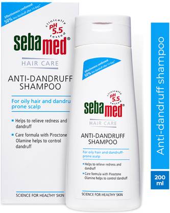 Sebamed Anti-Dandruff Shampoo | pH 5.5 I 50% less dandruff in 2 weeks |